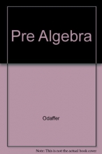 Cover art for Pre Algebra