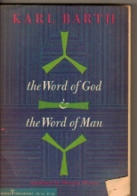 Cover art for The Word of God and the Word of Man (Harper Torchbooks: The Cloister Library)