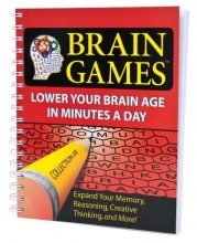 Cover art for Brain Games #3: Lower Your Brain Age in Minutes a Day (Brain Games (Numbered))