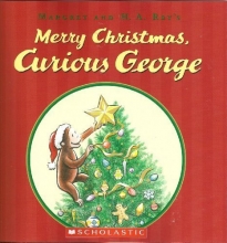 Cover art for Merry Christmas, Curious George