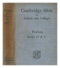Cover art for The Book of Psalms, the Cambridge Bible for Schools and Colleges - Three Volume Set