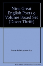 Cover art for Nine Great English Poets 9 Volume Boxed Set (Dover Thrift)