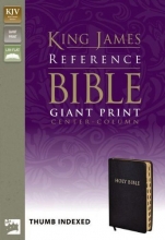 Cover art for King James Version Reference Bible, Giant Print Indexed (King James Reference Line)