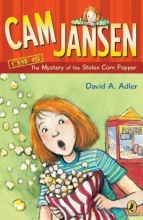 Cover art for Cam Jansen: The Mystery of the Stolen Corn Popper #11
