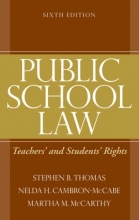 Cover art for Public School Law: Teachers' and Students' Rights (6th Edition)