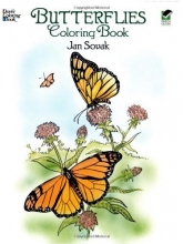 Cover art for Butterflies Coloring Book (Dover Nature Coloring Book)