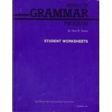 Cover art for Winston Grammar Program-Advanced: Student Worksheets