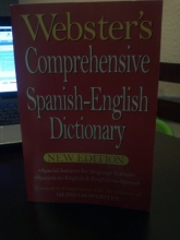 Cover art for Webster's Comprehensive Spanish-English Dictionary