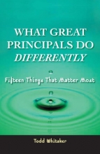 Cover art for What Great Principals Do Differently: 15 Things That Matter Most