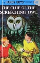 Cover art for The Clue of the Screeching Owl (Hardy Boys, Book 41)