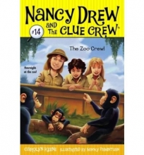 Cover art for The Zoo Crew. (Nancy Drew and the Clue Crew.)