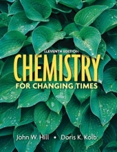Cover art for Chemistry for Changing Times, 11th Edition