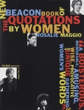 Cover art for The New Beacon Book of Quotations by Women