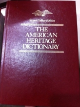 Cover art for The American Heritage College Dictionary: Second Edition