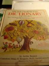 Cover art for The new color-picture dictionary for children