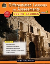 Cover art for Differentiated Lessons & Assessments: Social Studies Grd 4