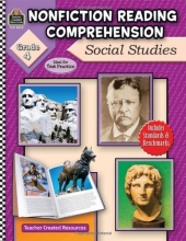 Cover art for Nonfiction Reading Comprehension: Social Studies, Grade 4