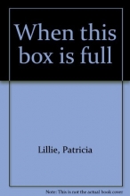 Cover art for When this box is full