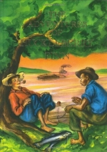 Cover art for The Adventures of Huckleberry Finn (Illustrated Junior Library)