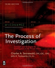Cover art for Process of Investigation, Third Edition: Concepts and Strategies for Investigators in the Private Sector