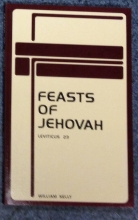 Cover art for The Feasts of Jehovah: An Exposition of Leviticus XXIII