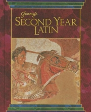 Cover art for Jenney's Second YEAR LATIN GRADES 8-12 TEXT 1990C