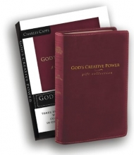 Cover art for God's Creative Power Gift Collection: God's Creative Power Will Work for You, God's Creative Power for Healing, God's Creative Power for Finances [BOX SET] (Leather Bound)