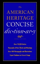 Cover art for The American Heritage Concise Dictionary: Third Edition