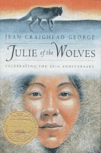 Cover art for Julie of the Wolves
