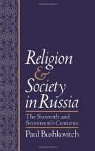 Cover art for Religion and Society in Russia: The Sixteenth and Seventeenth Centuries