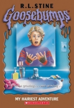 Cover art for Goosebumps #26: My Hairiest Adventure