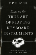 Cover art for Essay on the True Art of Playing Keyboard Instruments
