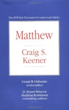 Cover art for Matthew (IVP New Testament Commentary Series)