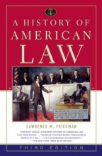 Cover art for A History of American Law
