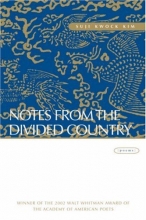 Cover art for Notes from the Divided Country: Poems