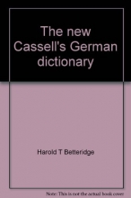 Cover art for The new Cassell's German dictionary: German-English, English-German (English and German Edition)