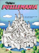 Cover art for Puzzlemania Book 1 (More Brain Busters and Mind Twisters) (v. 1)