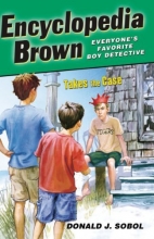 Cover art for Encyclopedia Brown Takes the Case