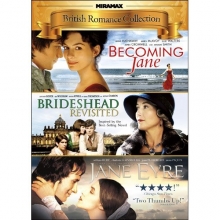 Cover art for Miramax British Romance Collection: Becoming Jane/Brideshead Revisited/Jane Eyre