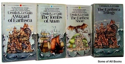 Cover art for The Earthsea Trilogy 3 Volume Set in Slipcase