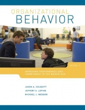 Cover art for Organizational Behavior: Improving Performance and Commitment in the Workplace