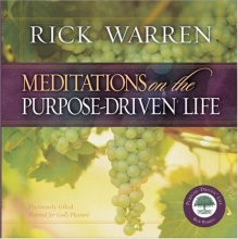 Cover art for Meditations on the Purpose Driven Life