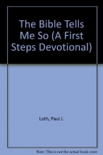 Cover art for The Bible Tells Me So (A First Steps Devotional)