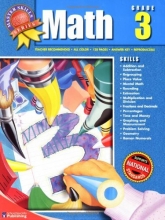 Cover art for Master Skills Math, Grade 3
