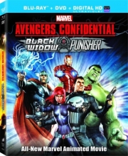 Cover art for Avengers Confidential: Black Widow & Punisher [Blu-ray]