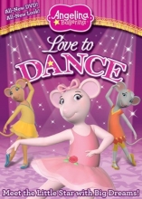 Cover art for Angelina Ballerina: Love to Dance