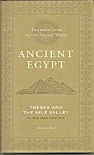 Cover art for Ancient Egypt: Thebes and the Nile Valley in the year 1200 BCE (Traveller's Guide to the Ancient World)