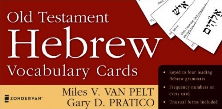 Cover art for Old Testament Hebrew Vocabulary Cards (The Zondervan Vocabulary Builder Series)