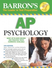 Cover art for Barron's AP Psychology with CD-ROM (Barron's AP Psychology Exam (W/CD))
