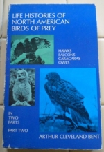 Cover art for Life Histories of North American Birds of Prey, Part Two